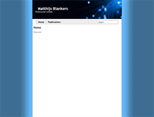 Tablet Screenshot of mblankers.com